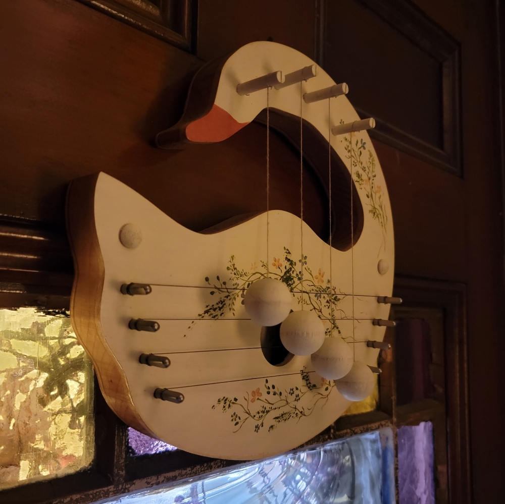 HOLD_PKD 🦢 Vintage Door Harp 🎶 EVC - Picture 6 of 6